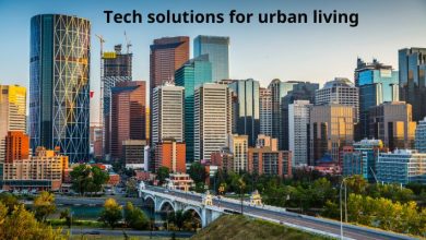 Tech solutions for urban living